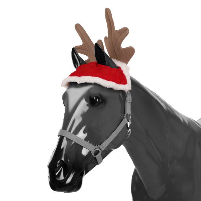 Reindeer Horn Ear Bonnet