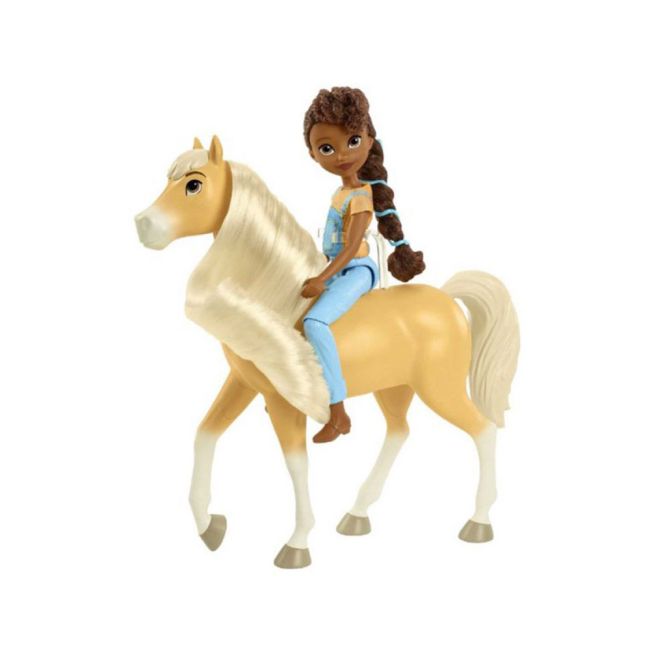 'Pru &amp; Chica Linda' SPIRIT Horse and Rider Toy