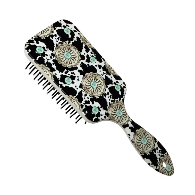 Cowgirl Concho Paddle Brush