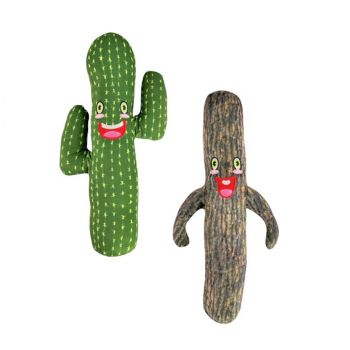 Plush Dog Toy Cactus/Tree with squeaker