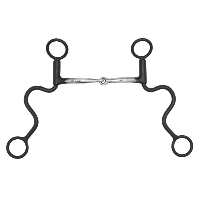 Showman Long Shank Smooth Single Jointed Bit