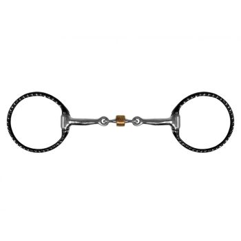 Showman Western Fixed Ring Copper Link Bit