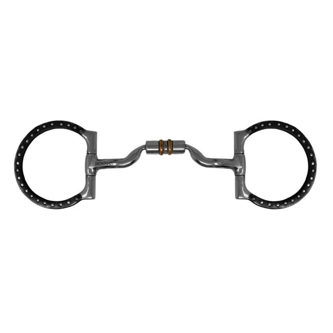 Showman D-Ring Low Port Comfort Snaffle Bit