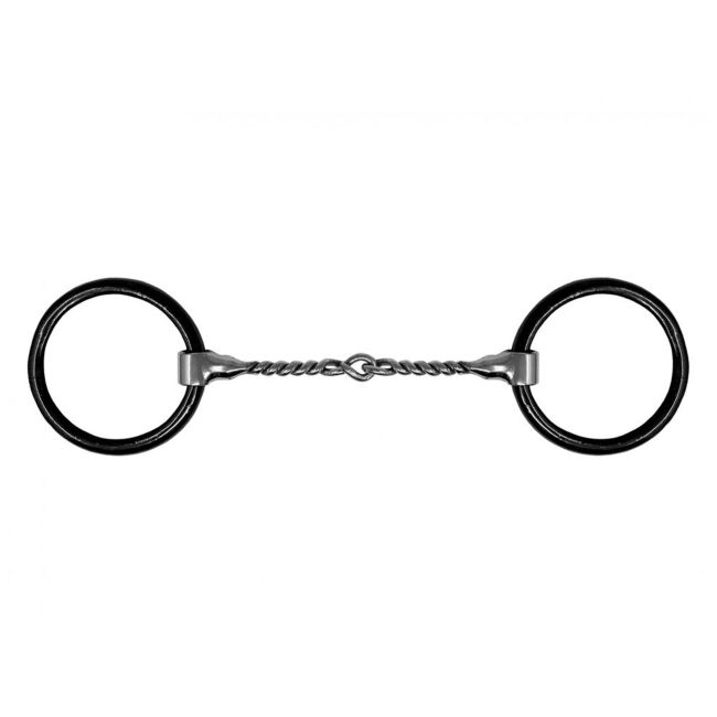 Showman Weighted loose ring stainless steel wire mouth bit