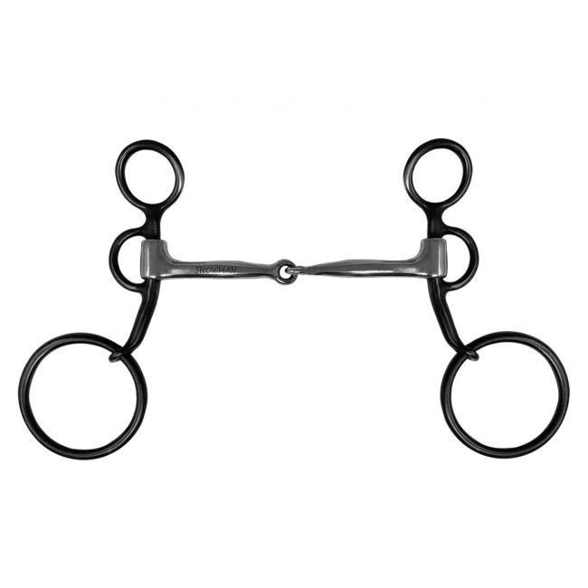 Showman Western Jointed Snaffle Bit