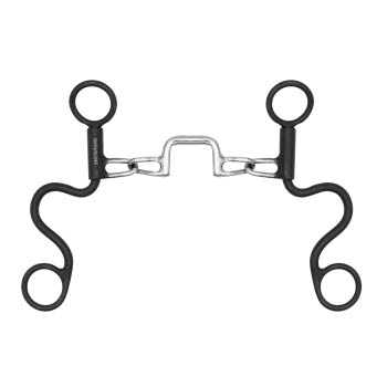 Showman Short Shank Low Port Chain Mouth Bit