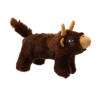 Rachland Bison Plush Squeaky Dog Toy