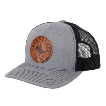 Bull Rider Patch Gray Baseball Cap