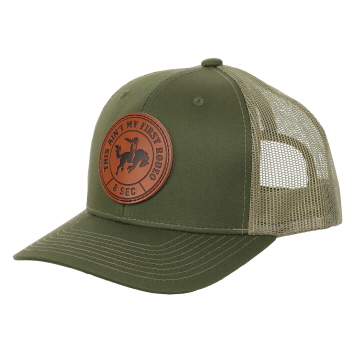 "This Ain't My First Rodeo" Patch Olive Baseball Cap