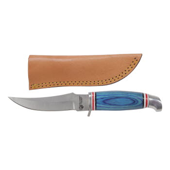 Wild Turkey Handmade Collection Blue Frost Fixed Blade Hunting Knife