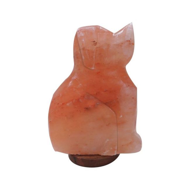 9" Natural Himalayan Dog Shaped Salt Lamp