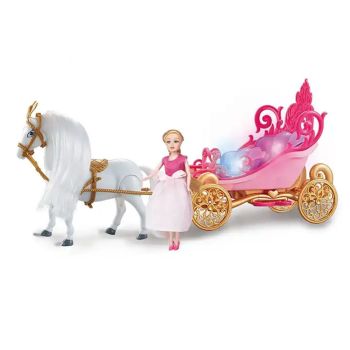 The Beautiful Princess Horse and Carriage Toy Set