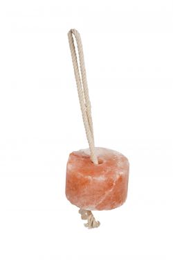 2.2LB 100% All-Natural Himalayan Rock Salt with 36" Hanging Rope - Packaged 20 in a Case
