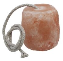 4.4LB 100% All-Natural Himalayan Rock Salt with 36" Rope - Packaged 10 in a Case