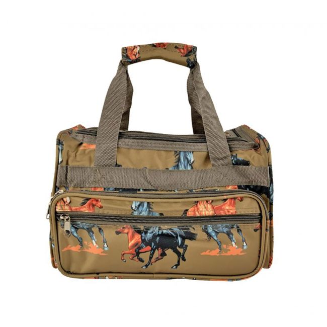 13" Duffle Bag with running horses design