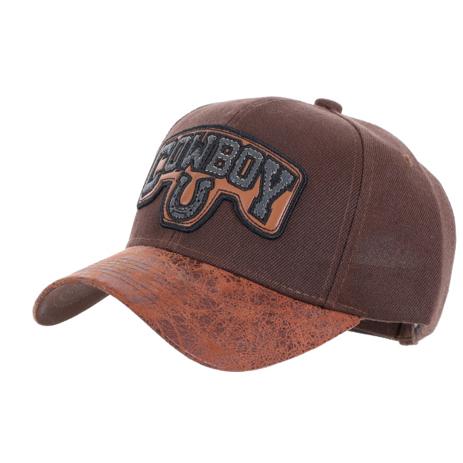 "Cowboy" Patch Baseball Cap #3