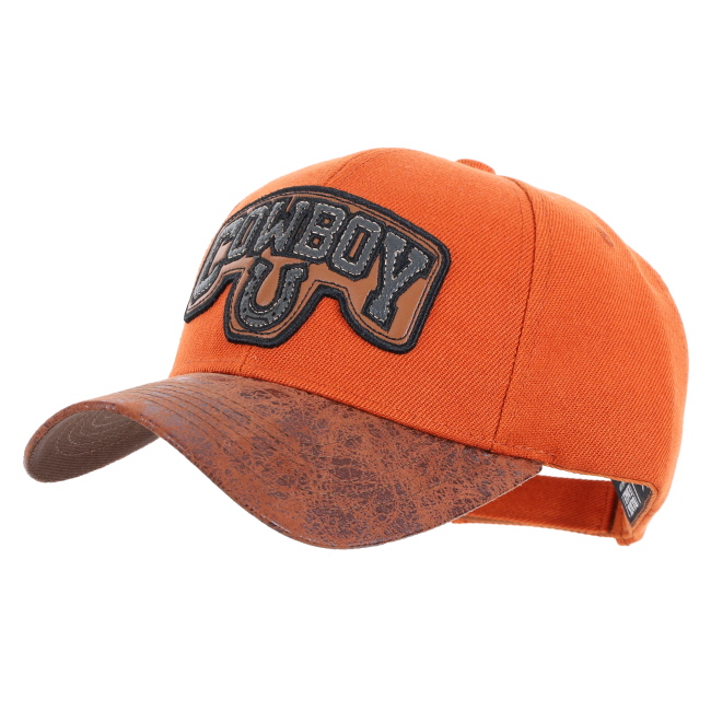 "Cowboy" Patch Baseball Cap #4