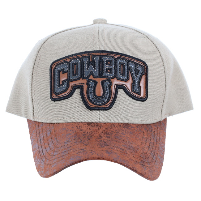 "Cowboy" Patch Baseball Cap #6