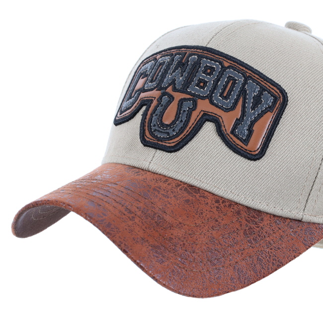 "Cowboy" Patch Baseball Cap #7