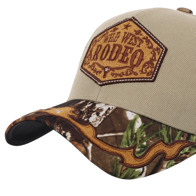 "Wild West Rodeo" Embroidered Baseball Cap #3